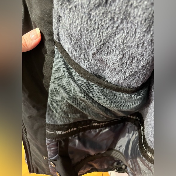 2/$40 NWT Mens black Parka sz Large - Picture 4 of 8